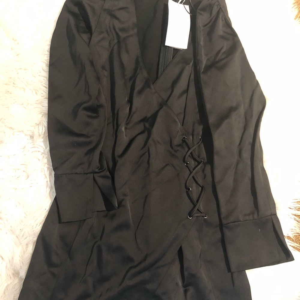 NWT Long sleeve black Zara dress
